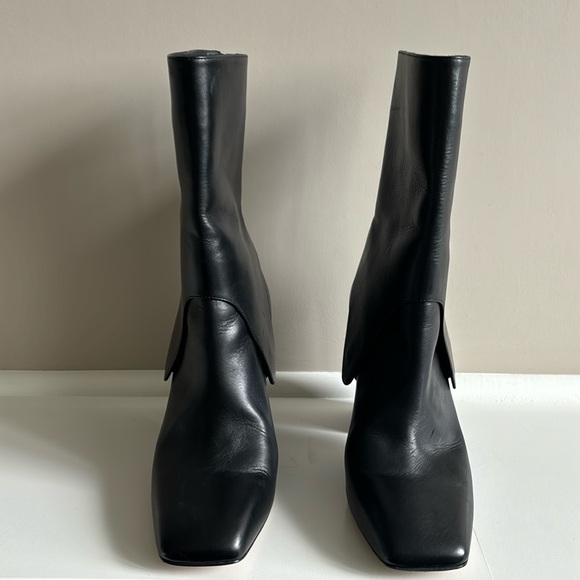 Victoria Beckham Square Toe Boots 38/7.5 - Picture 1 of 6
